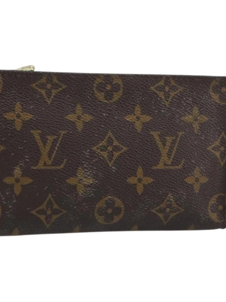 Louis Vuitton Monogram Bucket Pm Accessory Pouch Lv Auth Gh1560